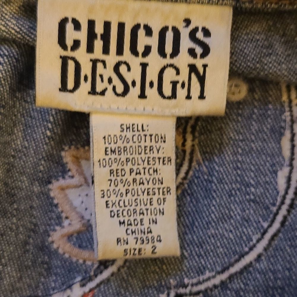 Chico's Jean Jacket - Picture 5 of 8